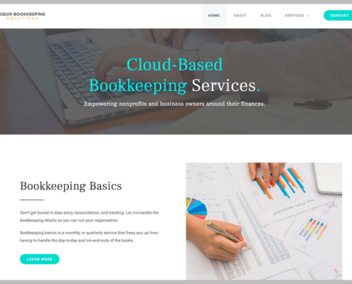 Bookkeeping - Accounting Website Design