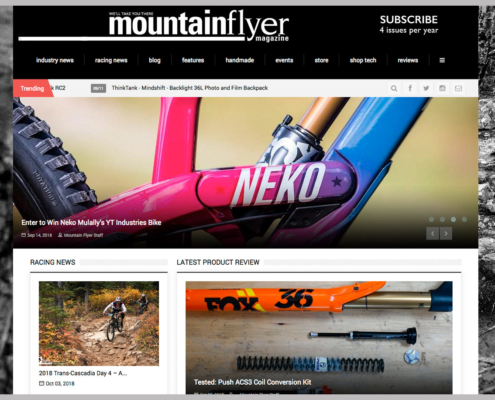 Gunnison Webdesign - Mountain Flyer Magazine