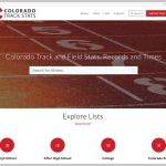 Colorado Track Stats and Records
