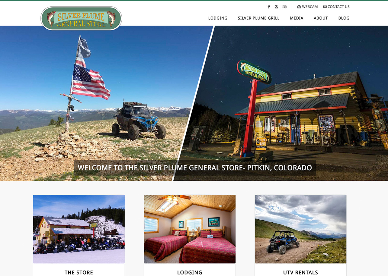 Silver Plume General Store Redesign