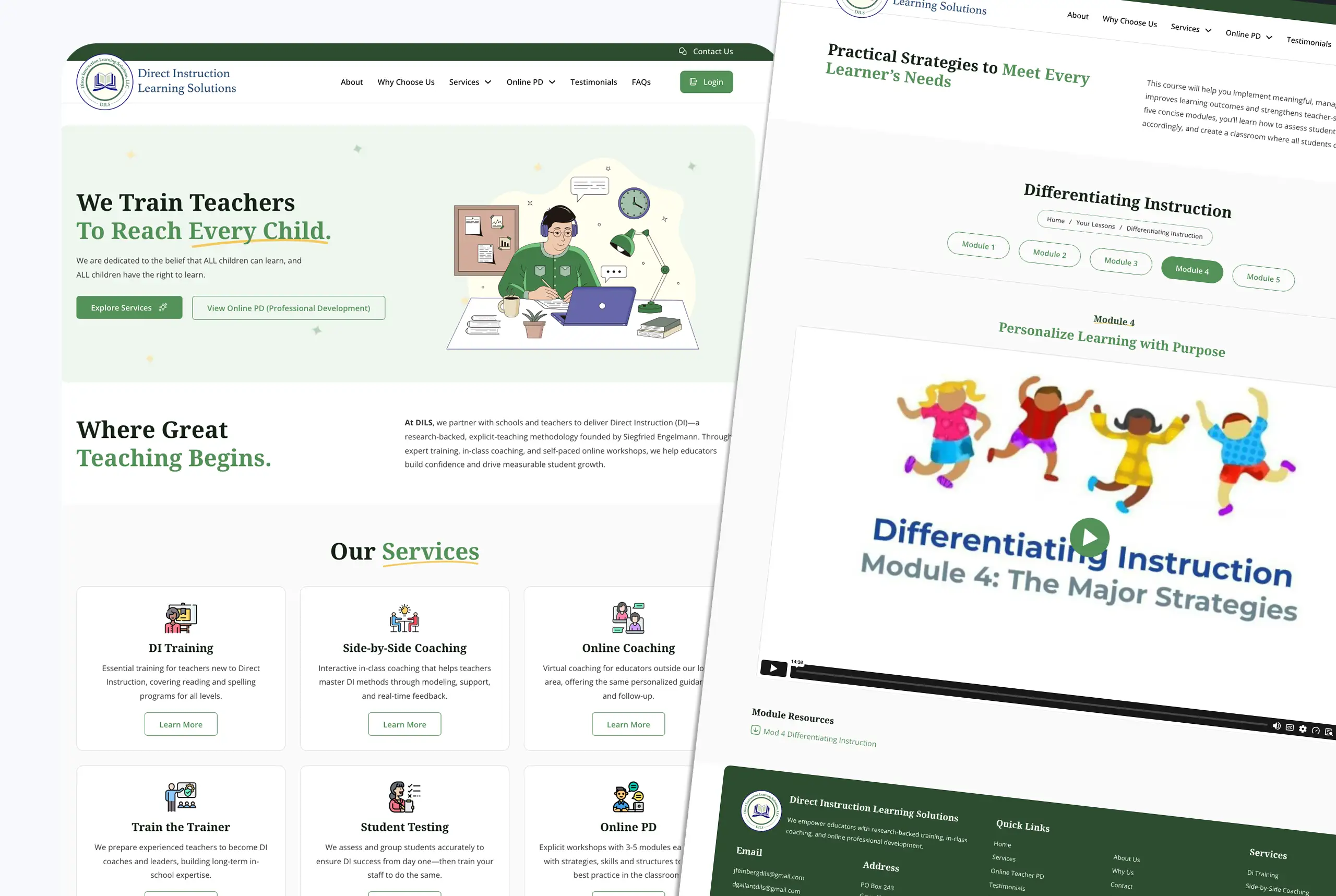 DILS - portfolio web project